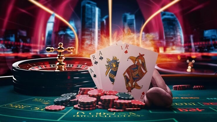 Card comparison showing player and dealer cards
